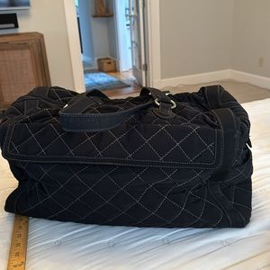 Vera Bradley quilted duffle bag